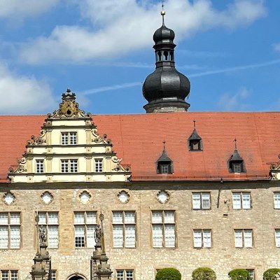 Fassade und Turm von Schloss Weikersheim